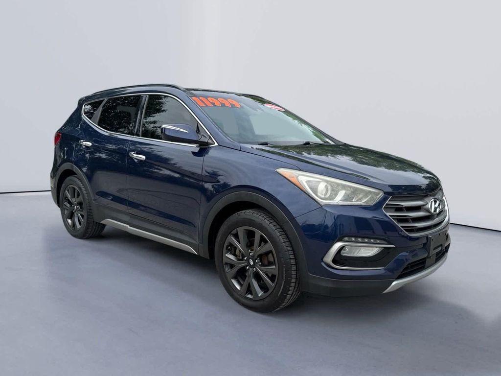 used 2017 Hyundai Santa Fe Sport car, priced at $9,499