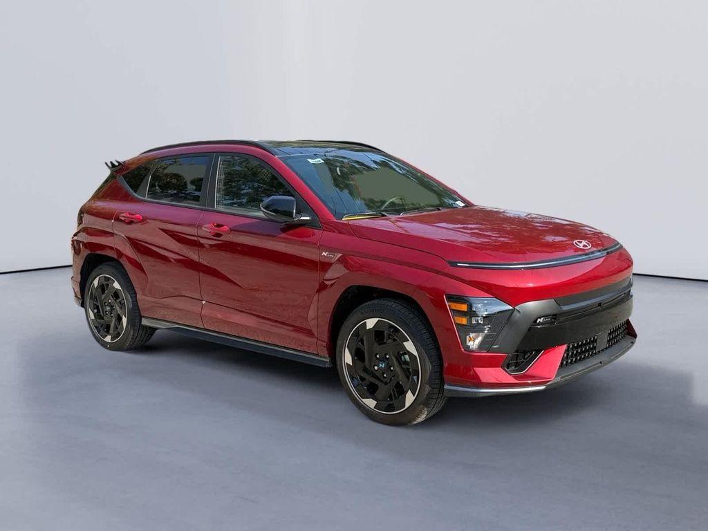 new 2025 Hyundai Kona EV car, priced at $39,982
