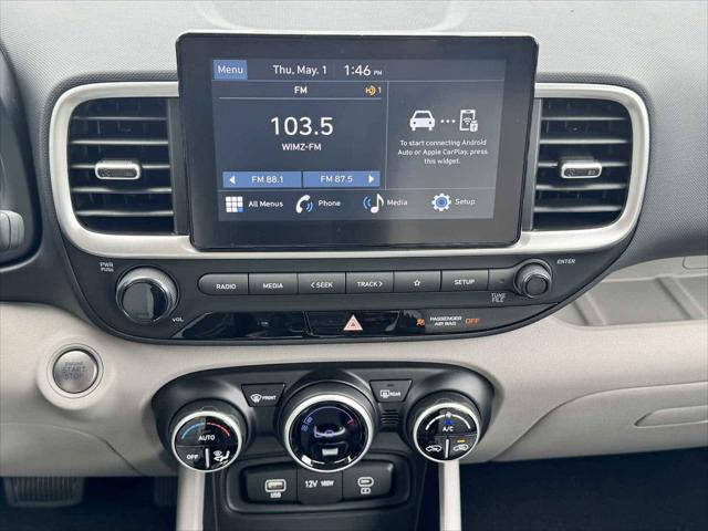 new 2025 Hyundai Venue car, priced at $23,716
