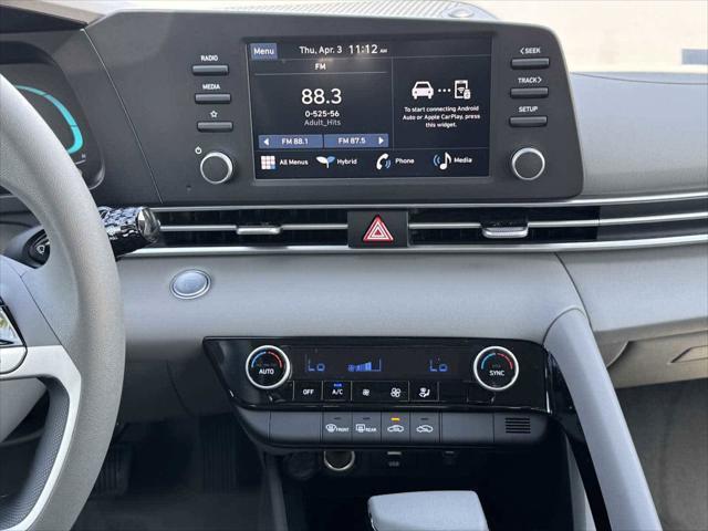new 2025 Hyundai ELANTRA HEV car, priced at $26,835