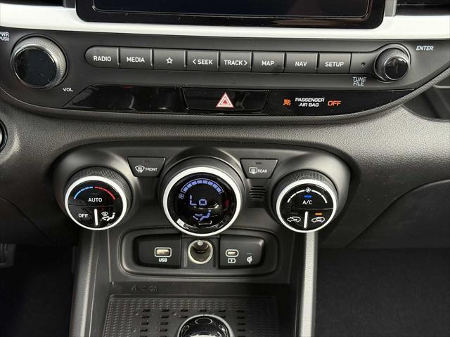 new 2025 Hyundai Venue car, priced at $24,885