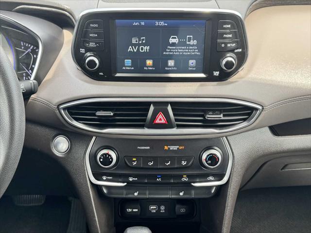 used 2020 Hyundai Santa Fe car, priced at $19,898