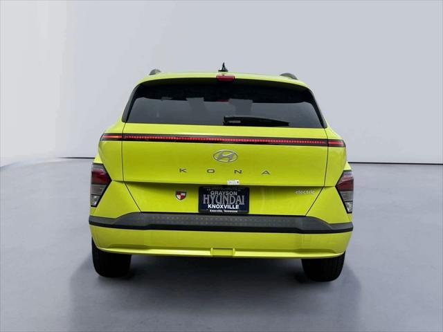 new 2025 Hyundai Kona EV car, priced at $38,419