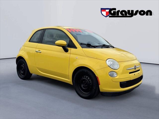 used 2013 FIAT 500 car, priced at $7,843