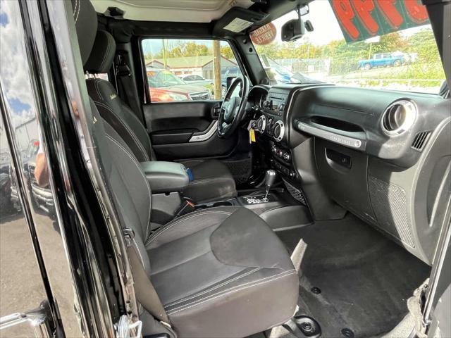 used 2014 Jeep Wrangler Unlimited car, priced at $16,731