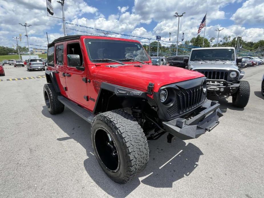 used 2019 Jeep Wrangler Unlimited car, priced at $26,188