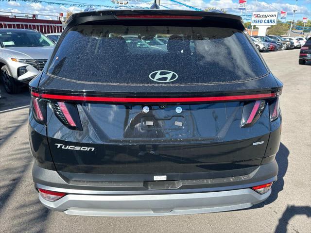 new 2025 Hyundai Tucson car, priced at $36,180