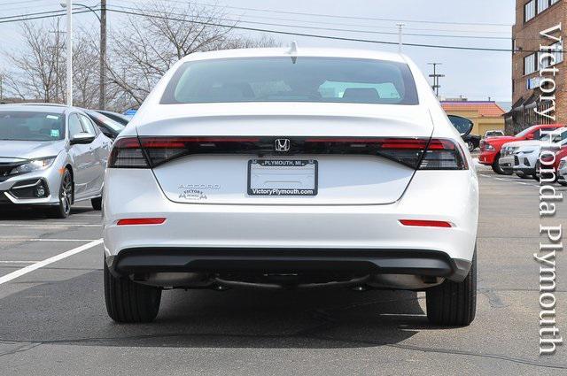 new 2024 Honda Accord car, priced at $31,460