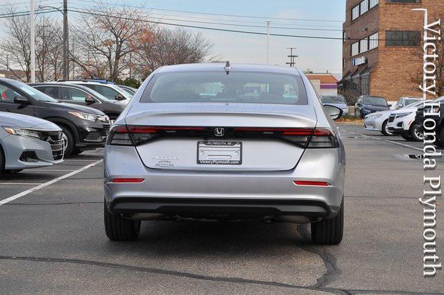 new 2025 Honda Accord car, priced at $29,390