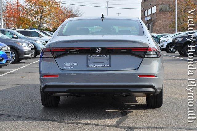 new 2025 Honda Accord car, priced at $32,110