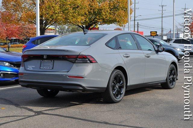 new 2025 Honda Accord car, priced at $32,110