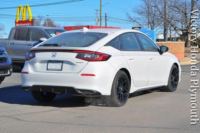 new 2025 Honda Civic car, priced at $29,055