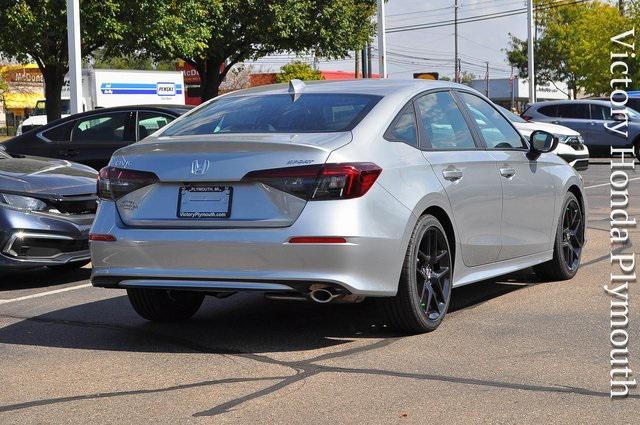 new 2025 Honda Civic car, priced at $27,345