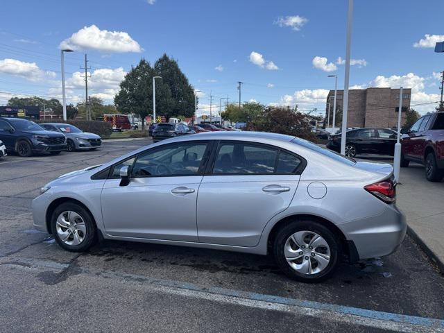 used 2015 Honda Civic car, priced at $14,995
