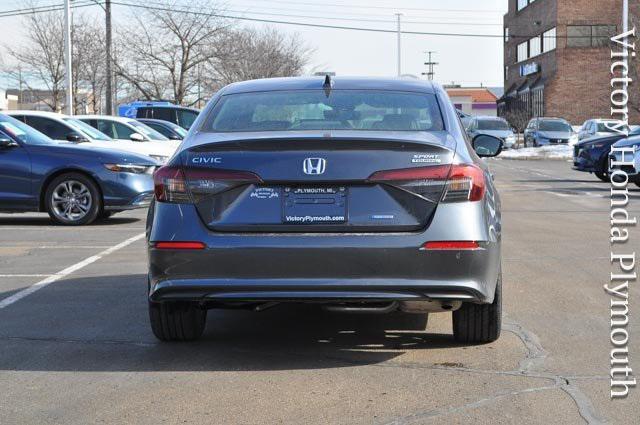 new 2025 Honda Civic Hybrid car, priced at $33,100