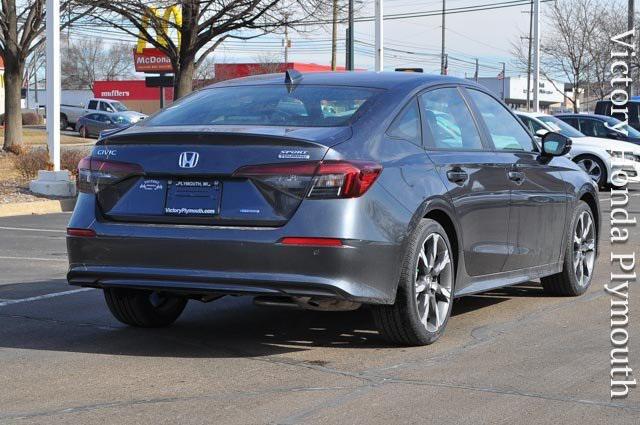 new 2025 Honda Civic Hybrid car, priced at $33,100