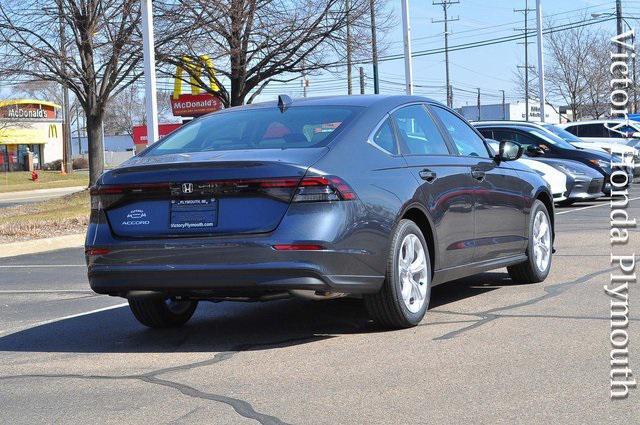 new 2025 Honda Accord car, priced at $29,445