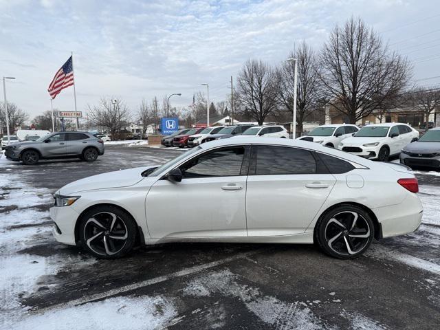 used 2021 Honda Accord car, priced at $23,850