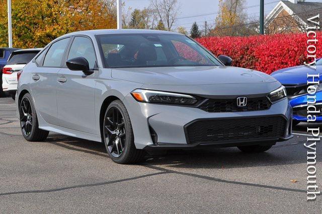 new 2025 Honda Civic car, priced at $27,800