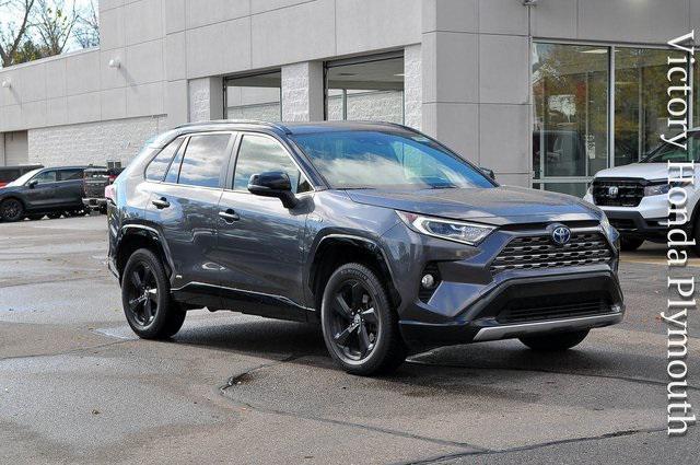 used 2020 Toyota RAV4 Hybrid car, priced at $25,850