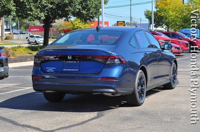 new 2025 Honda Accord car, priced at $31,755
