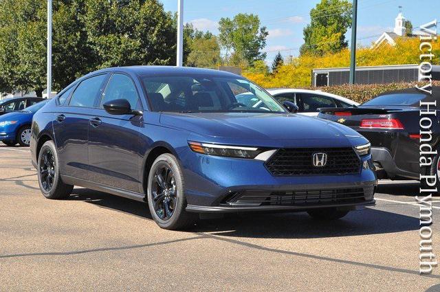 new 2025 Honda Accord car, priced at $31,755