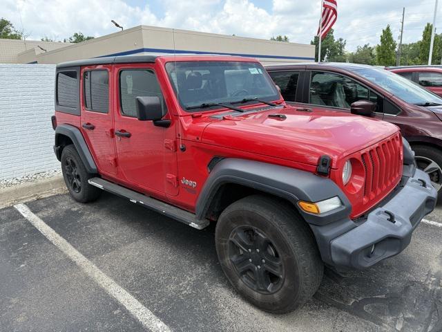 used 2018 Jeep Wrangler Unlimited car, priced at $20,450