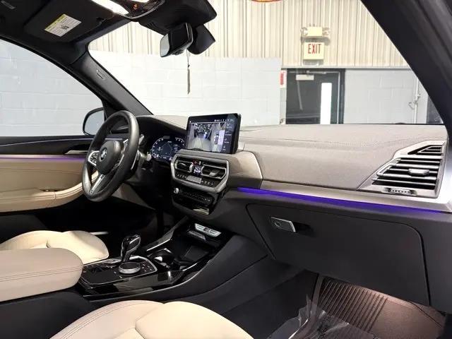 used 2022 BMW X3 car, priced at $48,955