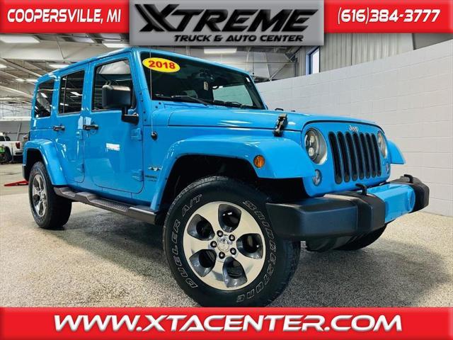 used 2018 Jeep Wrangler JK Unlimited car, priced at $26,995