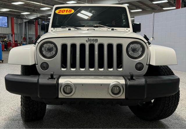 used 2018 Jeep Wrangler JK Unlimited car, priced at $20,855