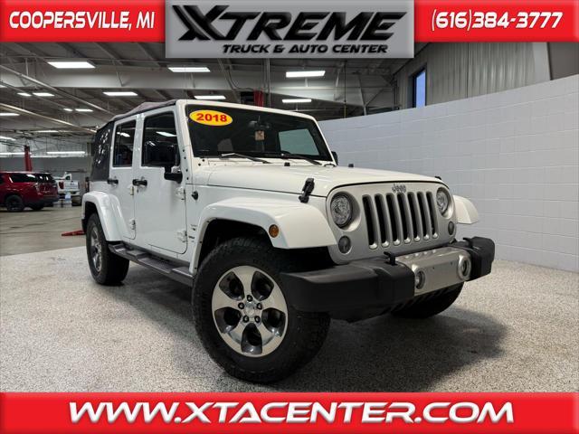 used 2018 Jeep Wrangler JK Unlimited car, priced at $20,855