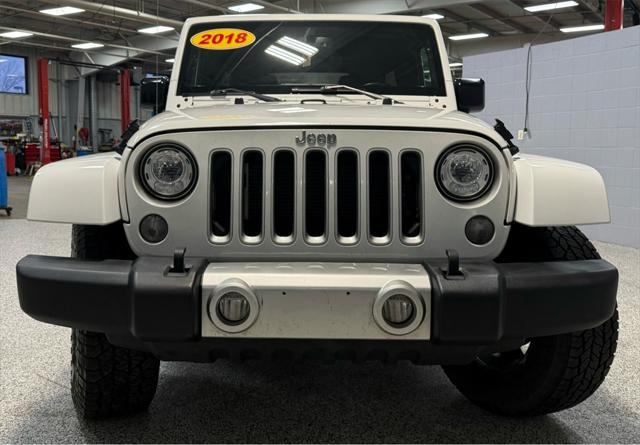 used 2018 Jeep Wrangler JK Unlimited car, priced at $19,995