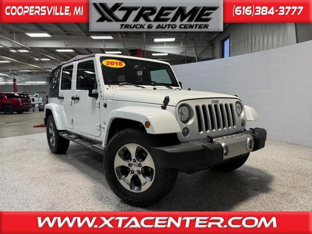 used 2018 Jeep Wrangler JK Unlimited car, priced at $19,995