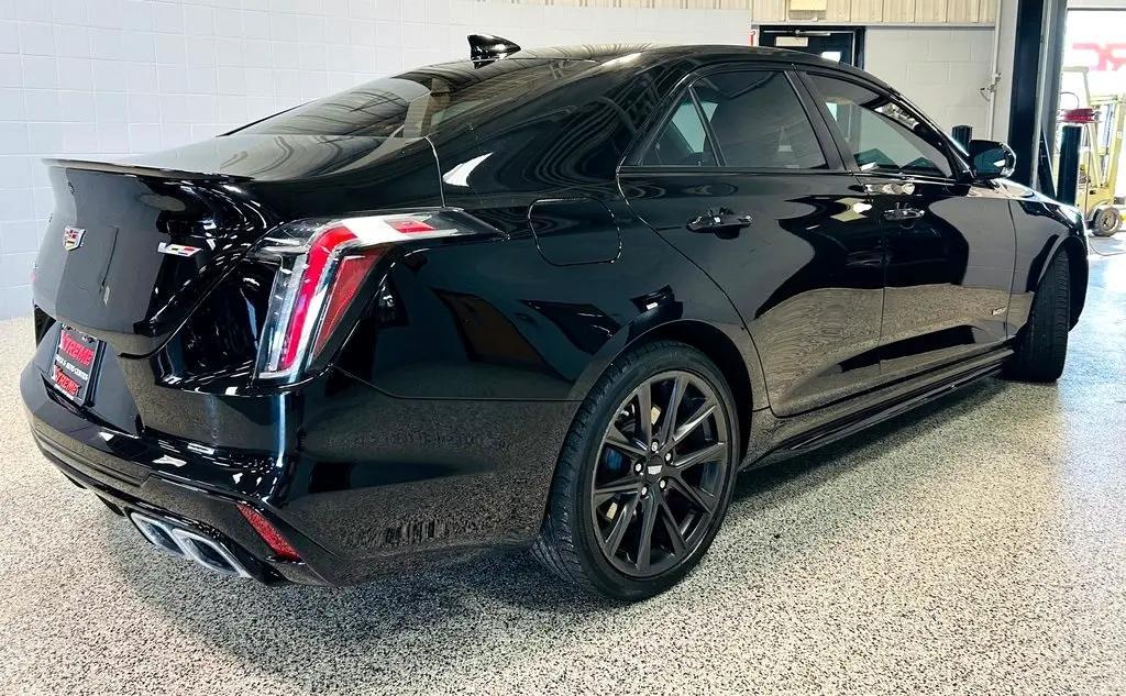used 2023 Cadillac CT4-V car, priced at $41,545