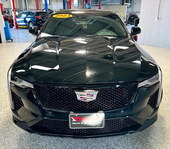 used 2023 Cadillac CT4-V car, priced at $41,995