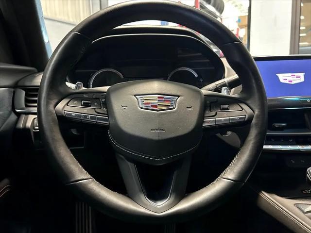used 2023 Cadillac CT4-V car, priced at $41,995