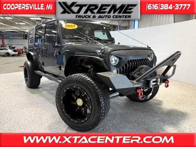 used 2017 Jeep Wrangler Unlimited car, priced at $18,995