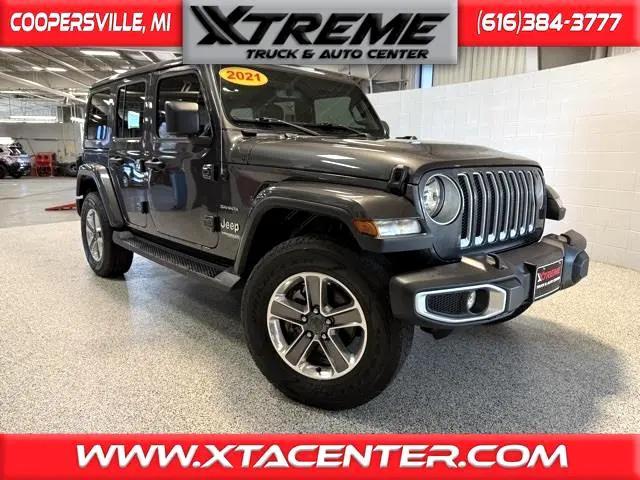 used 2021 Jeep Wrangler Unlimited car, priced at $34,995