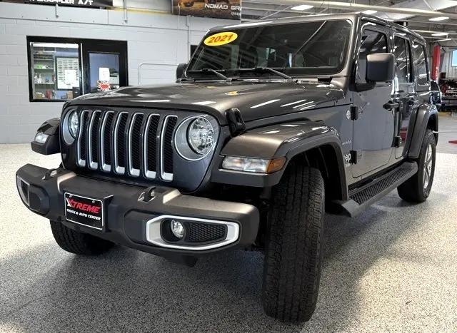 used 2021 Jeep Wrangler Unlimited car, priced at $34,995