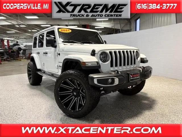 used 2021 Jeep Wrangler Unlimited car, priced at $34,855