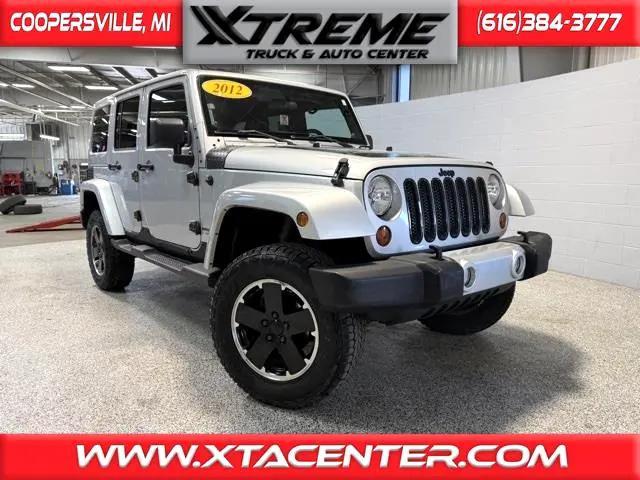 used 2012 Jeep Wrangler Unlimited car, priced at $15,625