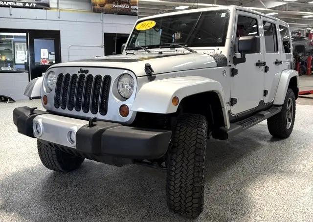 used 2012 Jeep Wrangler Unlimited car, priced at $14,995