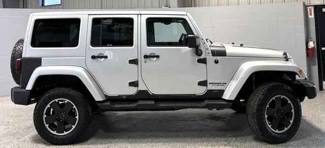 used 2012 Jeep Wrangler Unlimited car, priced at $14,995