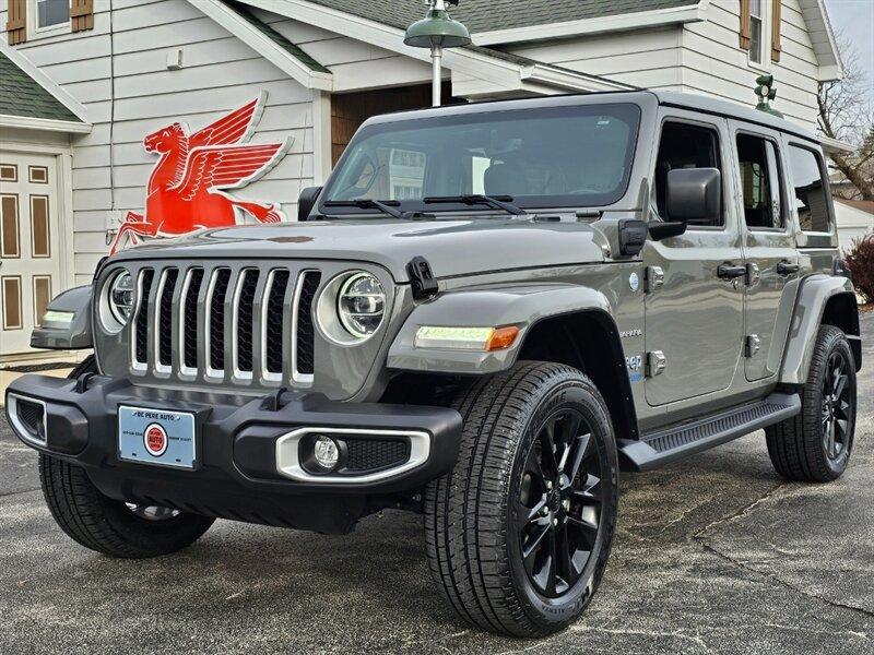 used 2021 Jeep Wrangler Unlimited 4xe car, priced at $33,670