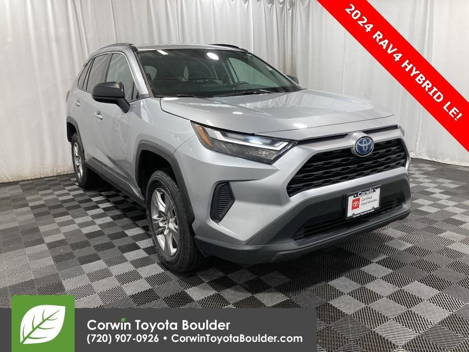 used 2024 Toyota RAV4 Hybrid car, priced at $34,000