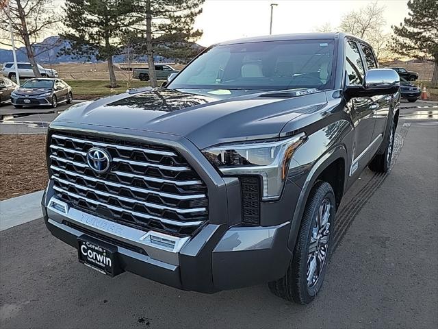 new 2024 Toyota Tundra Hybrid car, priced at $75,242