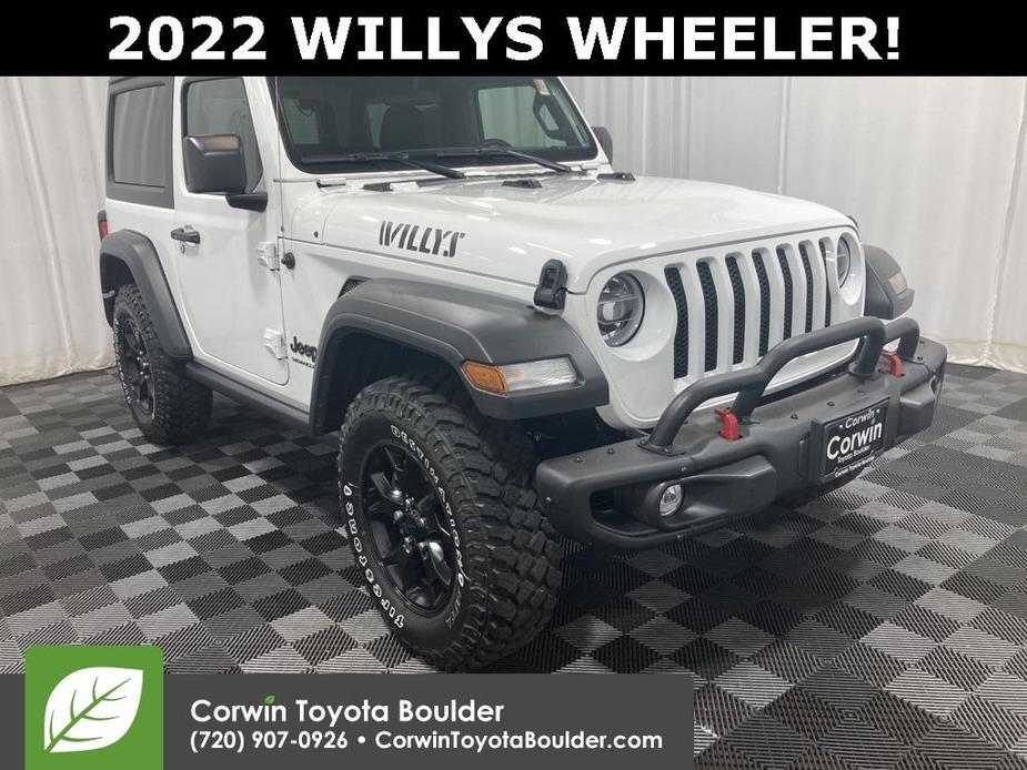 used 2022 Jeep Wrangler car, priced at $34,400