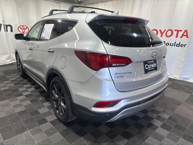 used 2017 Hyundai Santa Fe Sport car, priced at $17,000