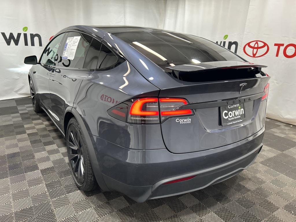 used 2022 Tesla Model X car, priced at $51,900