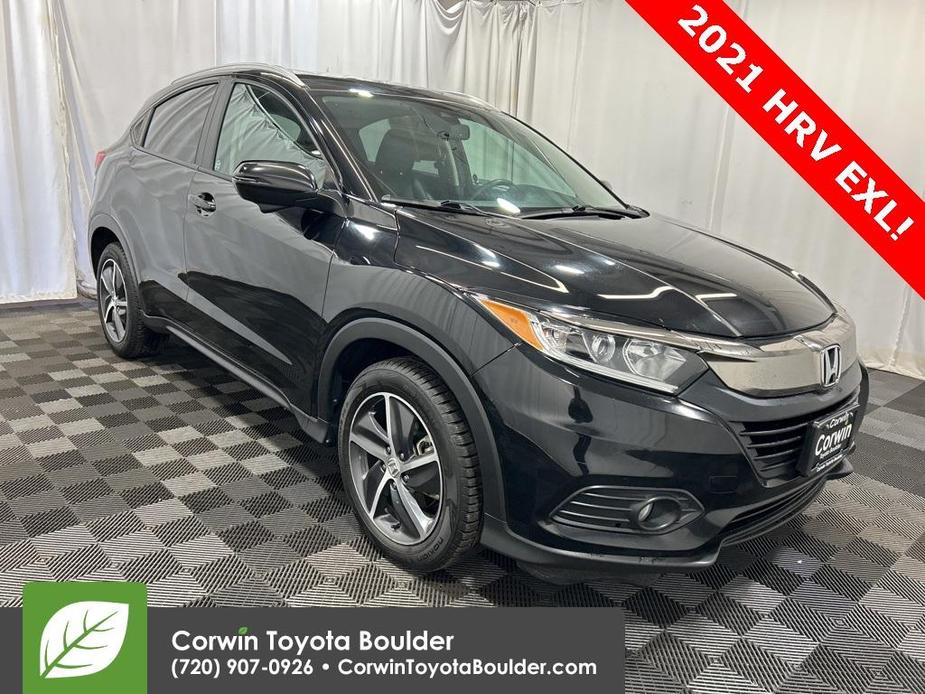 used 2021 Honda HR-V car, priced at $17,500